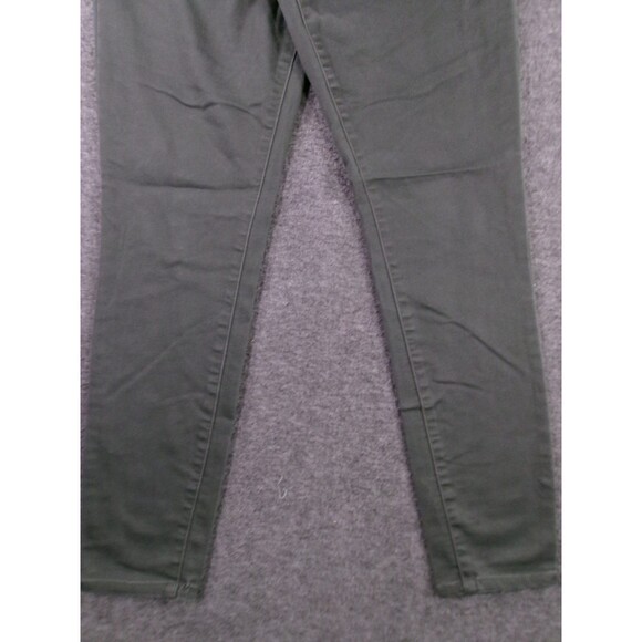 Aeropostale Jeans Women 8 Gray Ankle Jegging Mid Rise Dark Wash Minimal Preppy - Picture 3 of 16